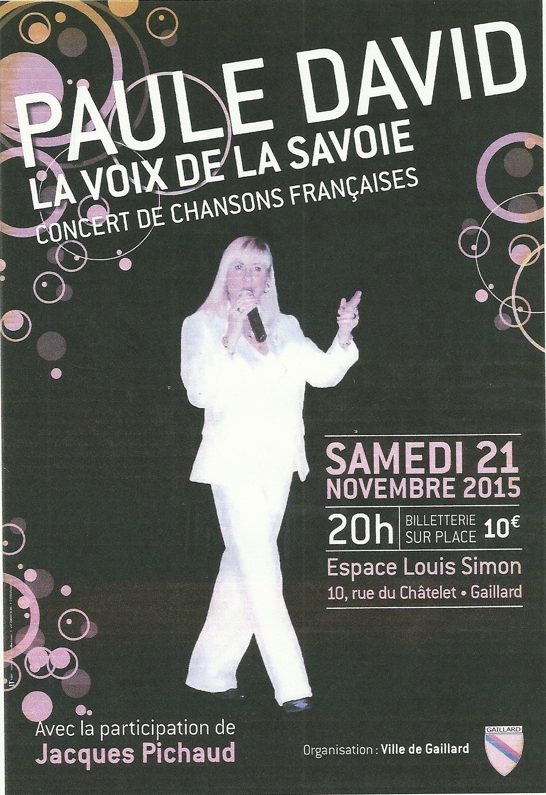 Concert 21 Novembre 2015